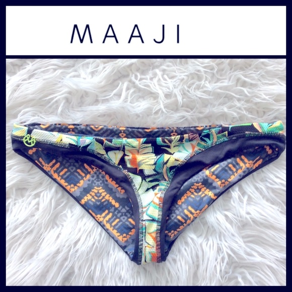 Maaji Reversible Disco Nights Bikini Bottoms - Picture 3 of 9